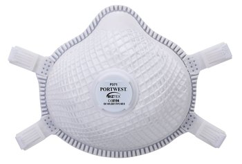 ERGONET FFP3 Valved Dolomite Respirator - 5-pack