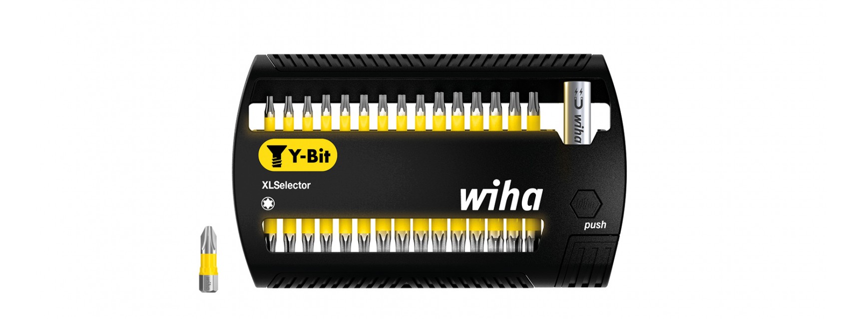 Bitsats XLSelector Y-bits 25 mm - TORX®, 31 delar 1/4"