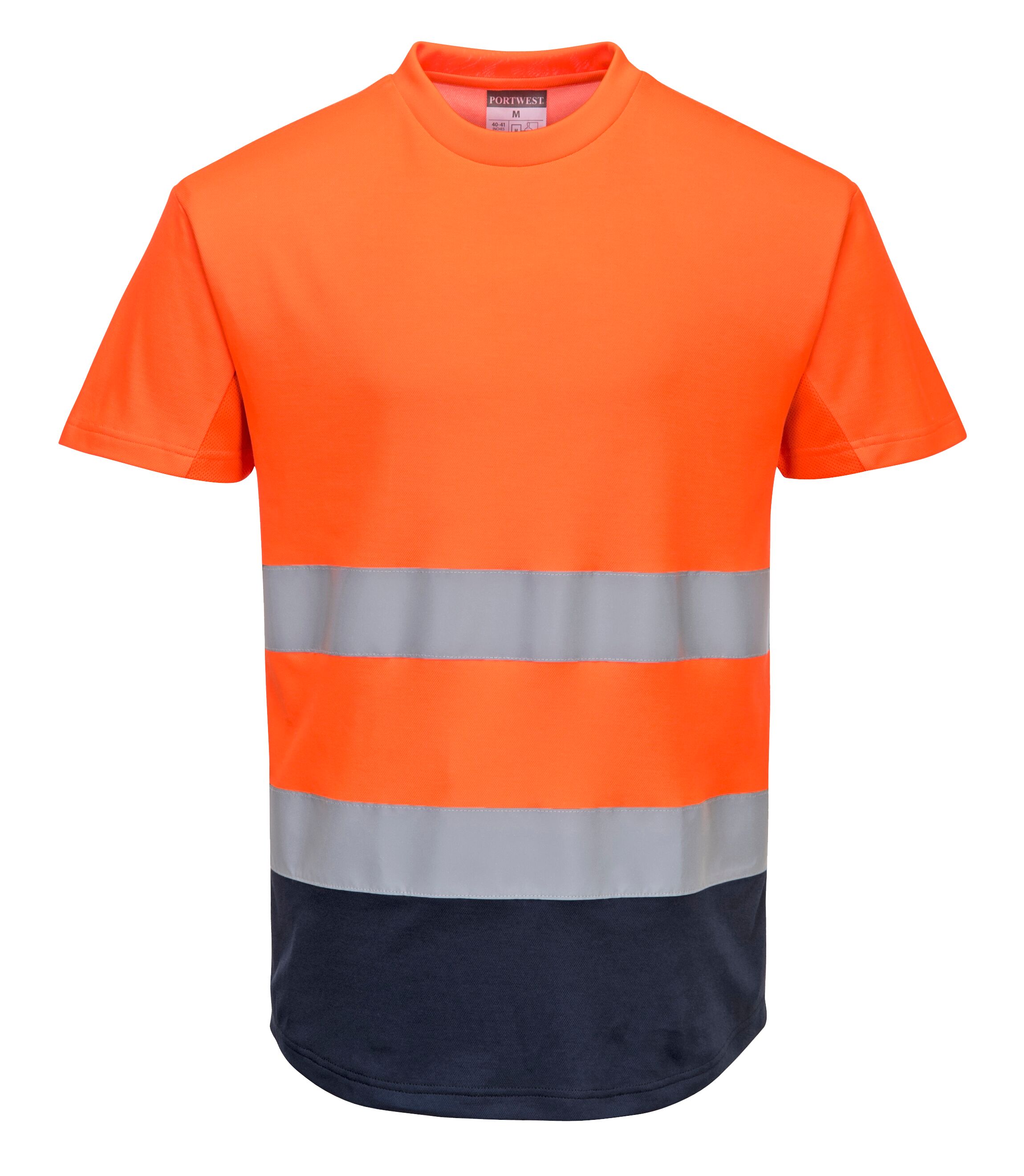 Tvåfärgs Mesh T-shirt - 2