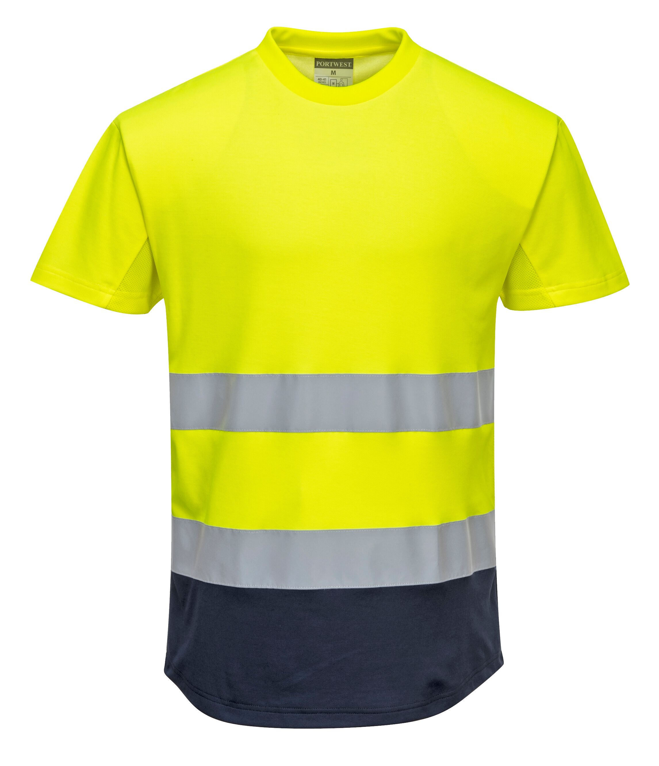 Tvåfärgs Mesh T-shirt