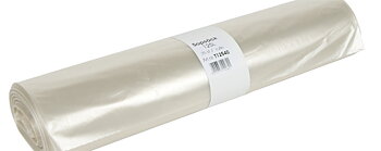 Sopsäck 125 liter - Transparent 