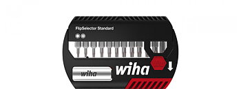 Bitssats FlipSelector, standard, 25 mm - TORX® Tamper Resistant (med borrhål) 13 delar 1/4"
