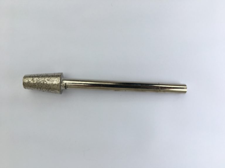 Diamantpinnfräs Högvarv konisk ø8 mm