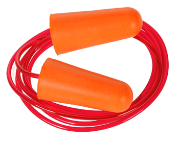 Bandad PU Foamad Öron Plugg