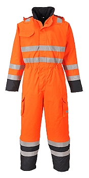 Bizflame Regn Hi-Vis Multi Overall