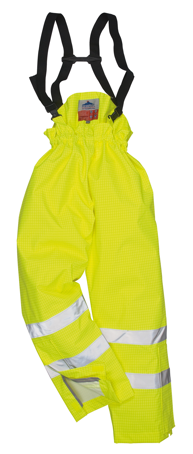 Bizflame Regn Ofodrad - Hi Vis Antistatisk FR Byxa