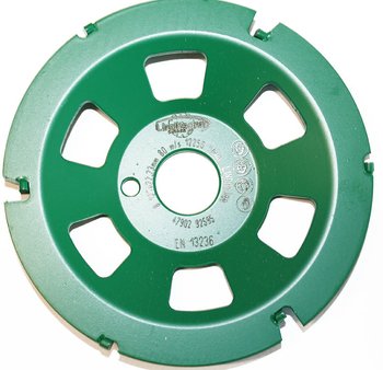 Saneringsslipskål 125 mm PCD-Top Lasersvetsad