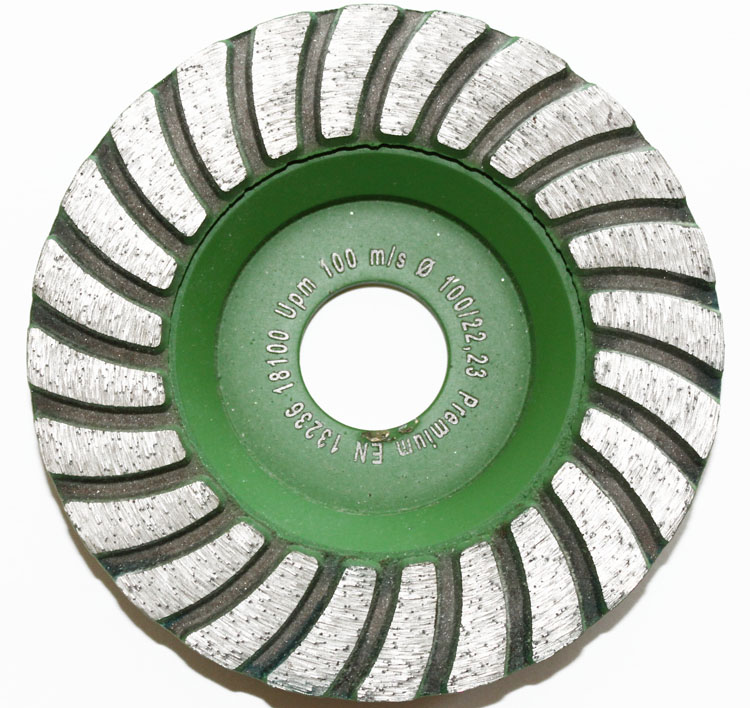  Slipskål 100 mm Turbo G60-80 Betong, Granit, Natursten