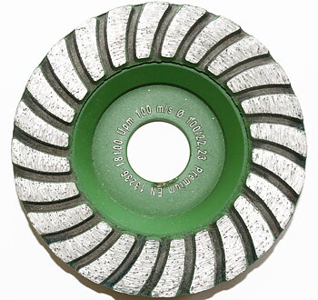  Slipskål 100 mm Turbo G60-80 Betong, Granit, Natursten