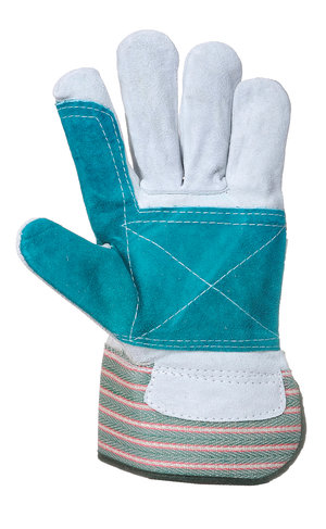 Dubbel Palm Rigger Handske