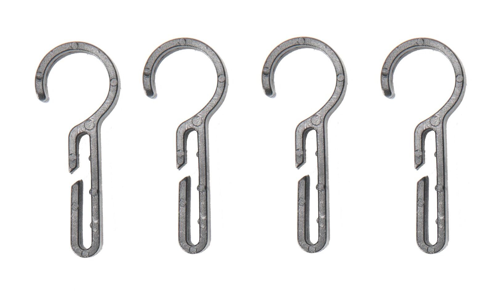 Universal Head Light Safety Helmet Clips - 100 st