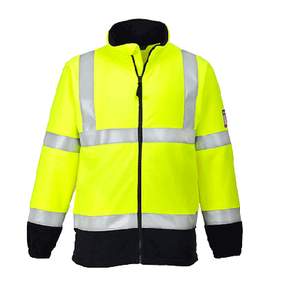 Flam Resistent Anti  Statisk  Hi-Vis Fleece