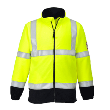 Flam Resistent Anti  Statisk  Hi-Vis Fleece