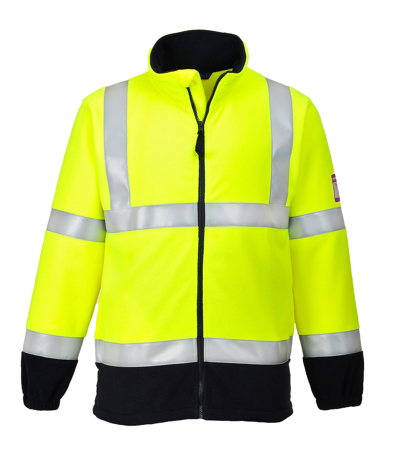 Flam Resistent Anti  Statisk  Hi-Vis Fleece - 2