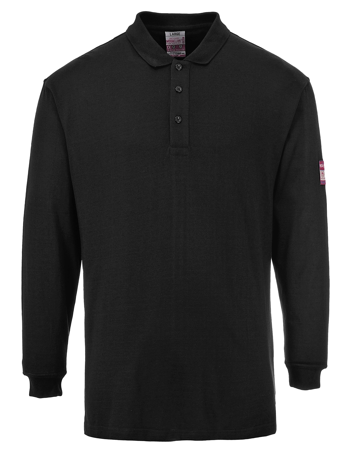 Flam Resistent Anti-Static Långärmad polotröja - 2