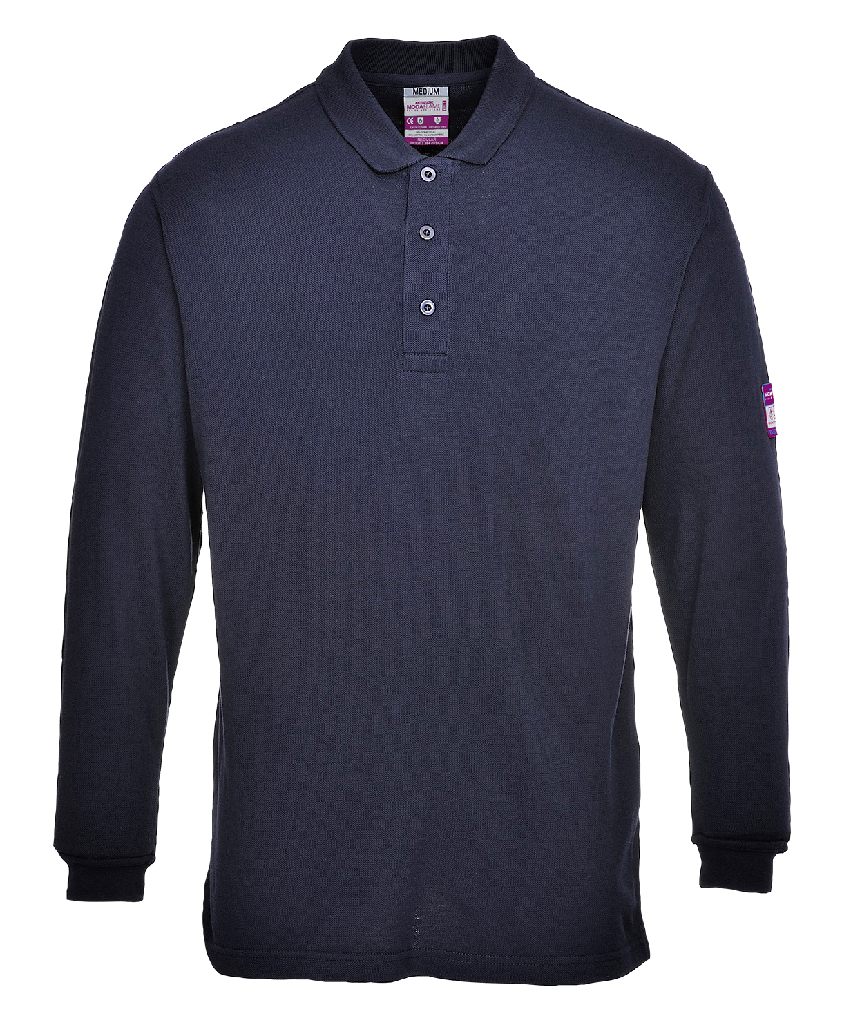Flam Resistent Anti-Static Långärmad polotröja - 3
