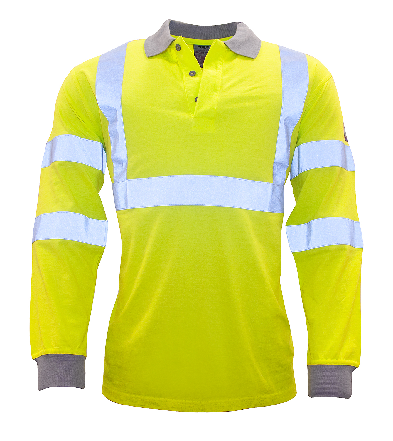 Flam Resistent Anti-Statisk Hi-Vis Långärmad piketröja - 2