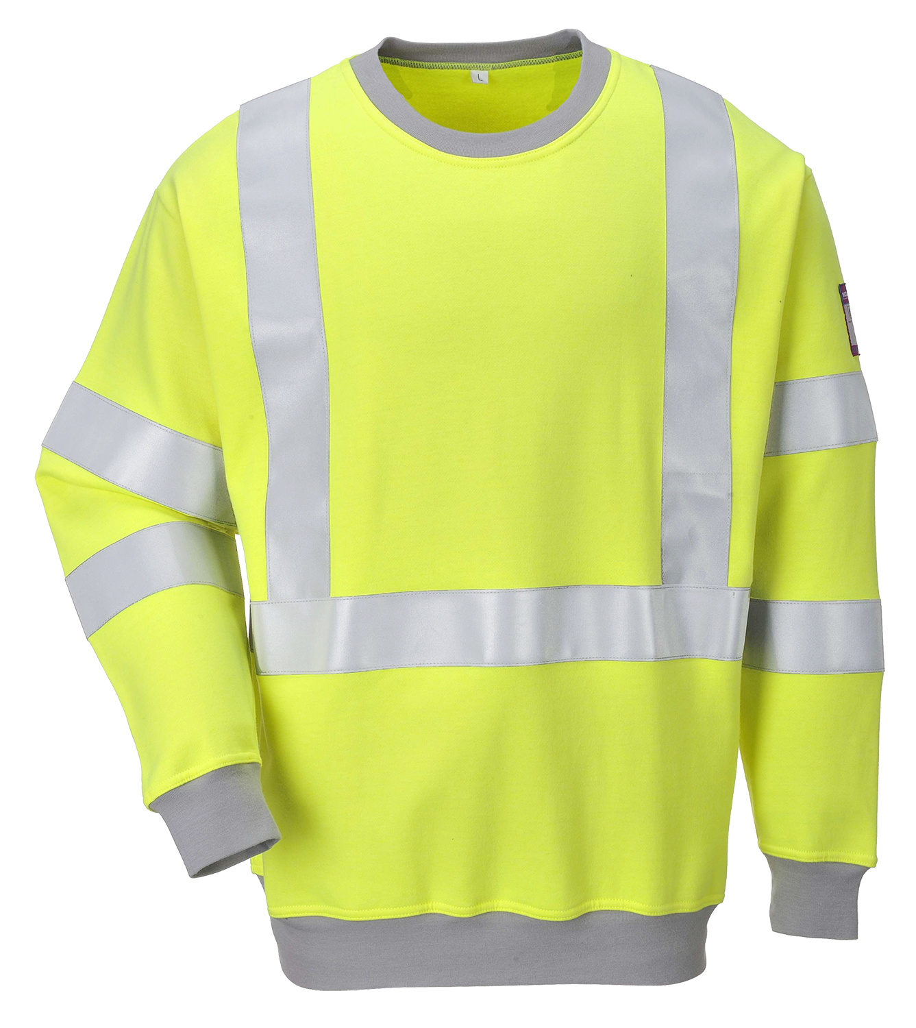 Flam Resistent Anti-Statisk Hi-Vis Sweatshirt - 2