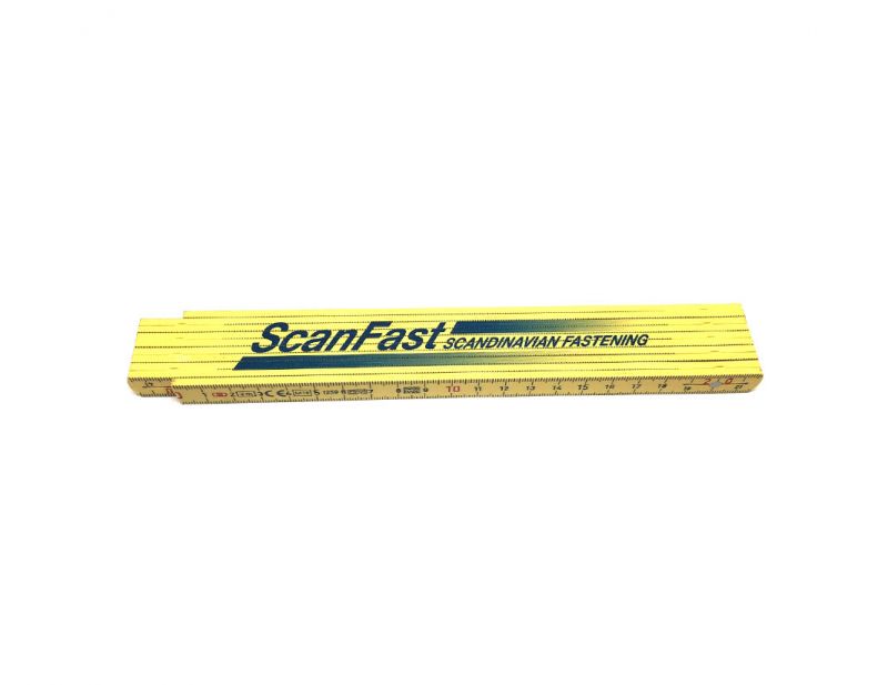 Måttstock cm. ScanFast 2m - 2