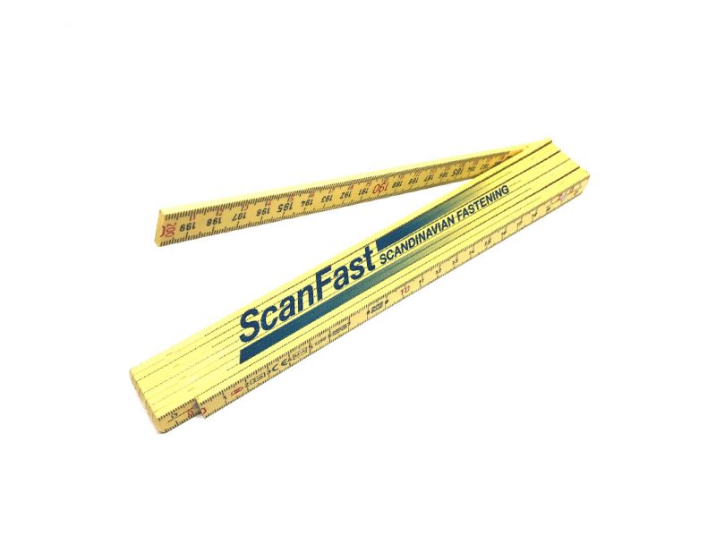Måttstock cm. ScanFast 2m - 3
