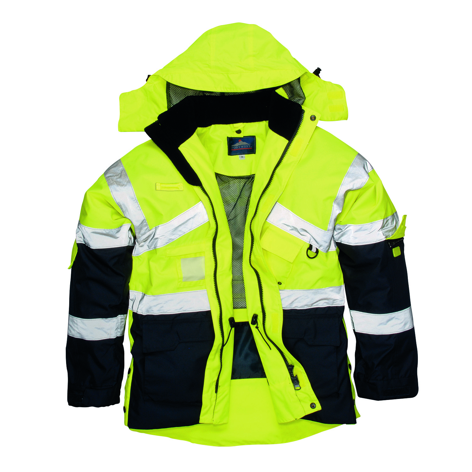 Hi-Vis 2-Ton Andningsaktiv Jacka