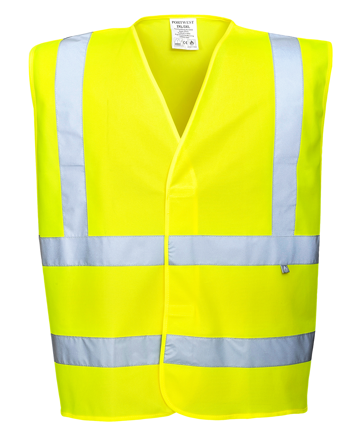 Hi-Vis Anti Static Väst - Flam Resistent