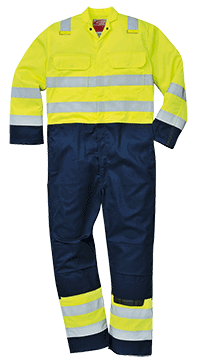 Hi-Vis Anti-Statisk Bizflame Pro Overall