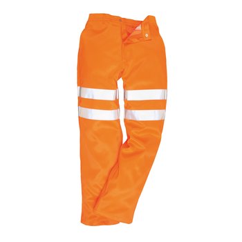 Hi-Vis Byxa Poly-bomull GO / RT