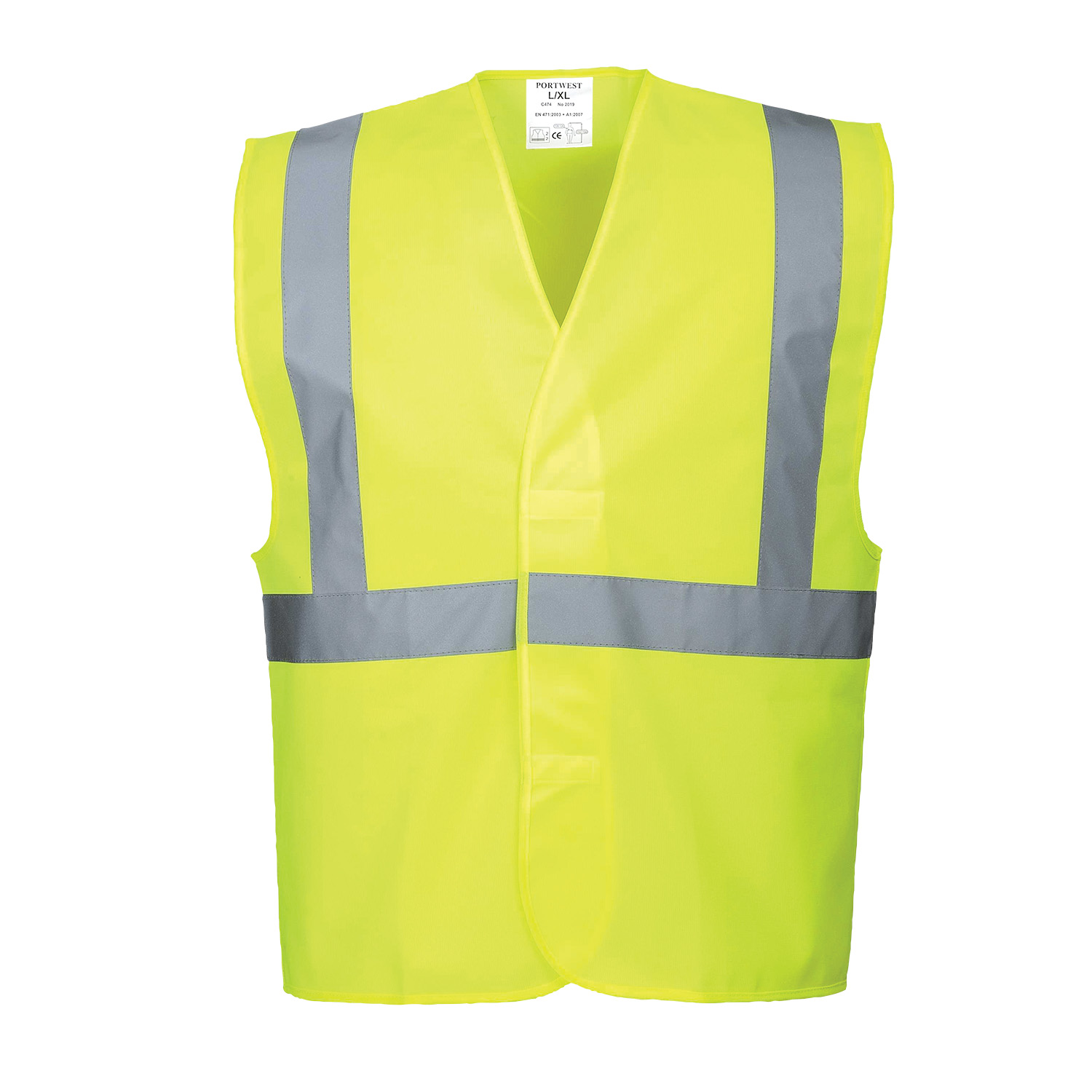 Hi-Vis Ett Band & Brace Väst