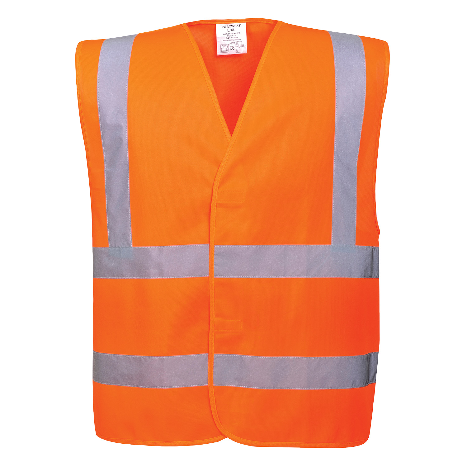 Hi-Vis Two Band & Brace Väst - 2