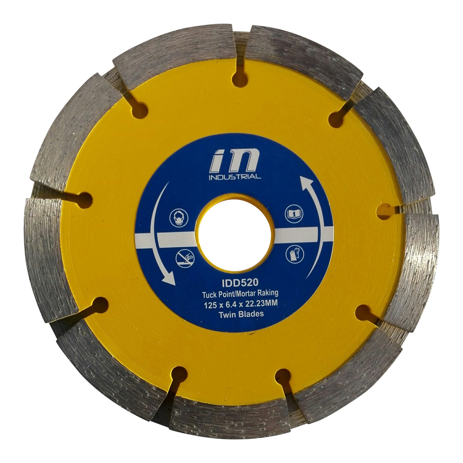 Fogfräs Dubbel - 125mm