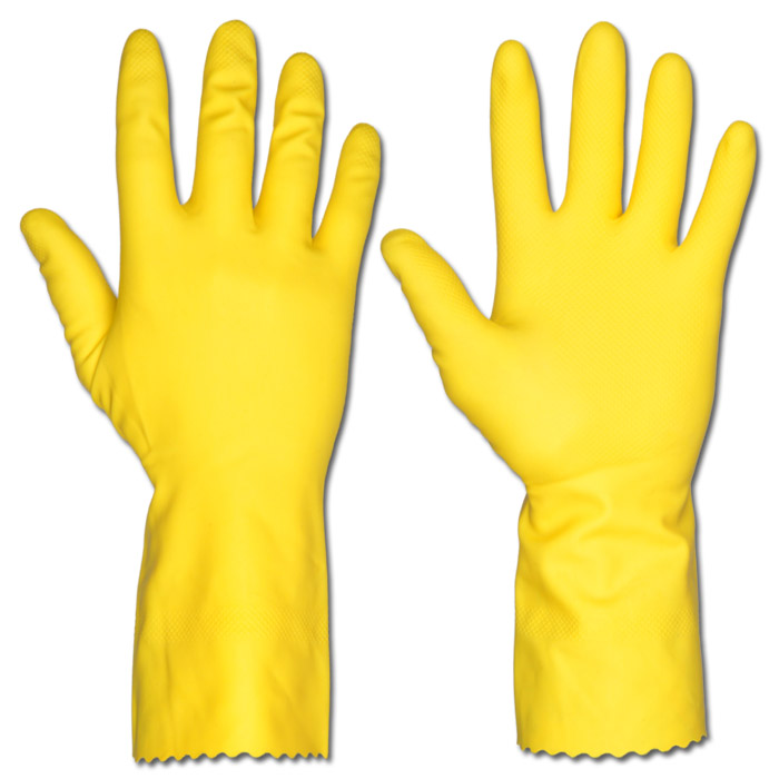 Hushållslatexhandske - 12pack