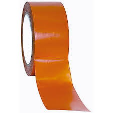 Byggtejp / Fasadtejp Orange - PVC