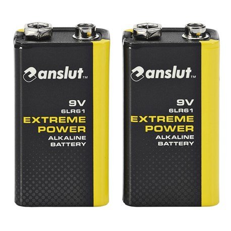      9 V-batterier Extreme Power 2-p