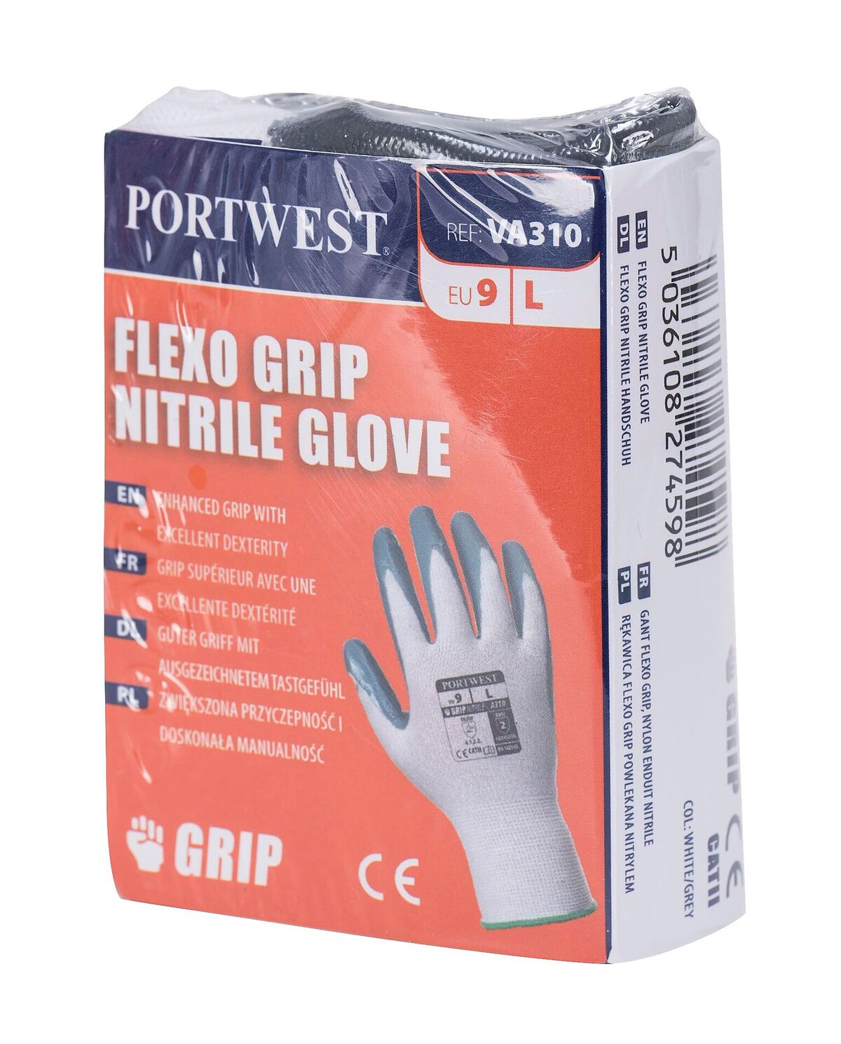 Flexo Grip nitrilskyddshandske - för varuautomater - 2