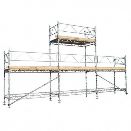 BYGGSTÄLLNING STÄLLNINGSPAKET 9X4+6 METER 195 TRALL - UNIHAK