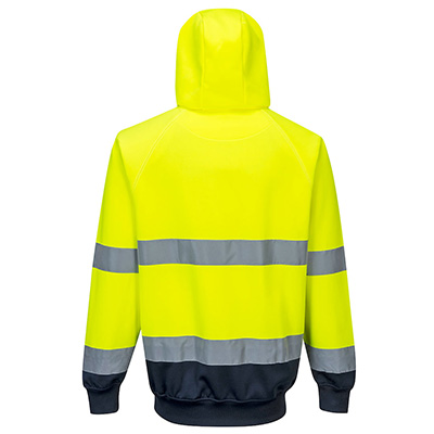 Tvåfärgad Sweatshirt med hood - 2