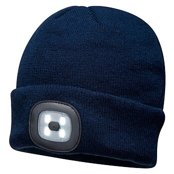Uppladdningsbar LED Beanie