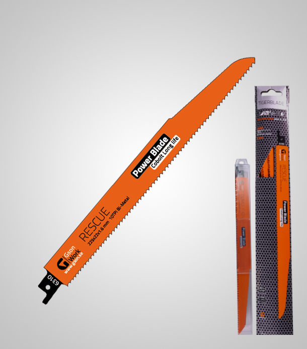 Tigerblade Rescue 225x22x1,6 mm - 10-pack