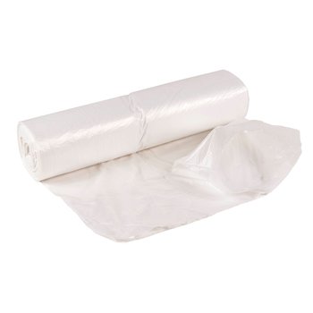 Papperskorgpåse 30L Vit HDPE 8my
