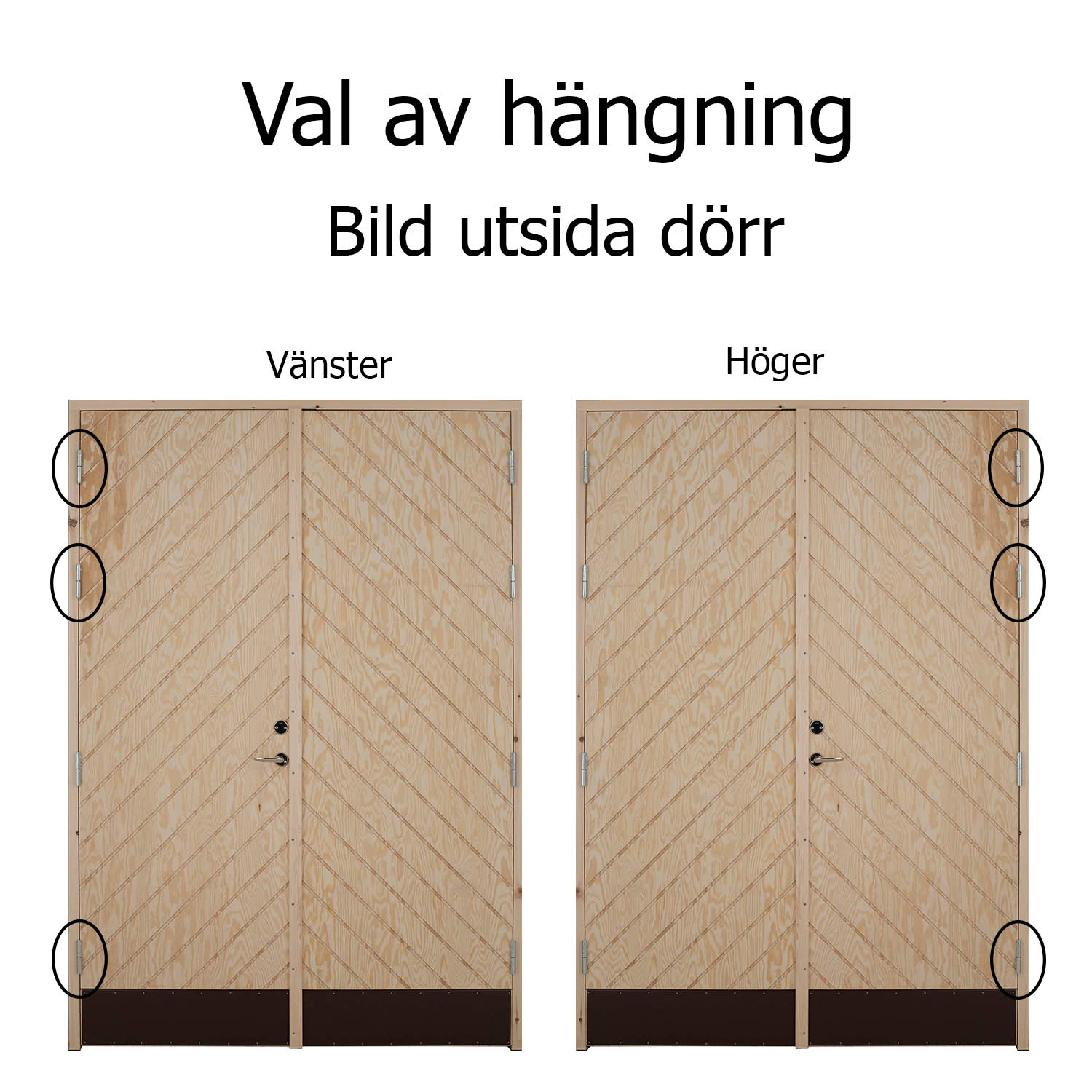 Tofløyet boddør F7 - 3