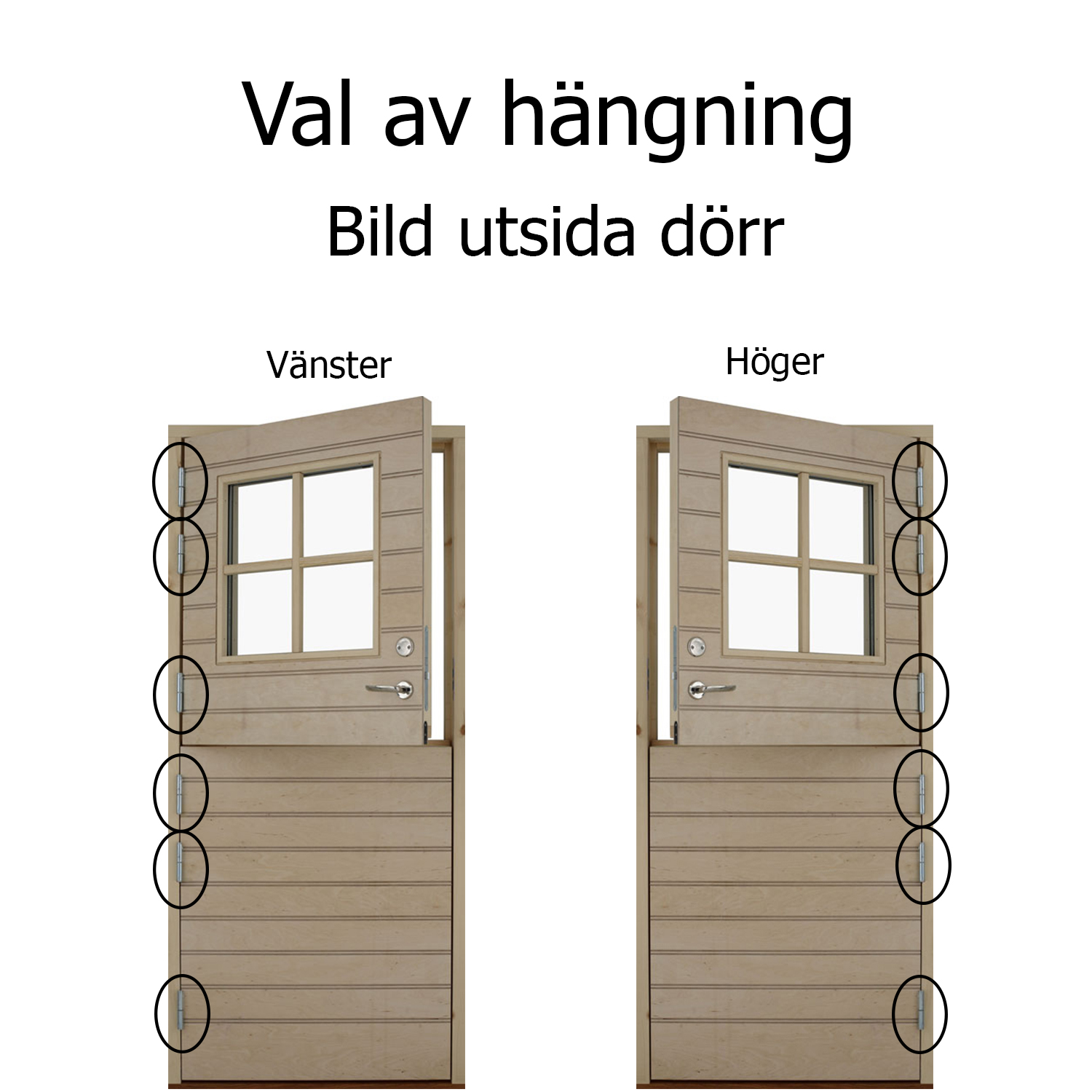 Halvdør F15 (boddør) - 2