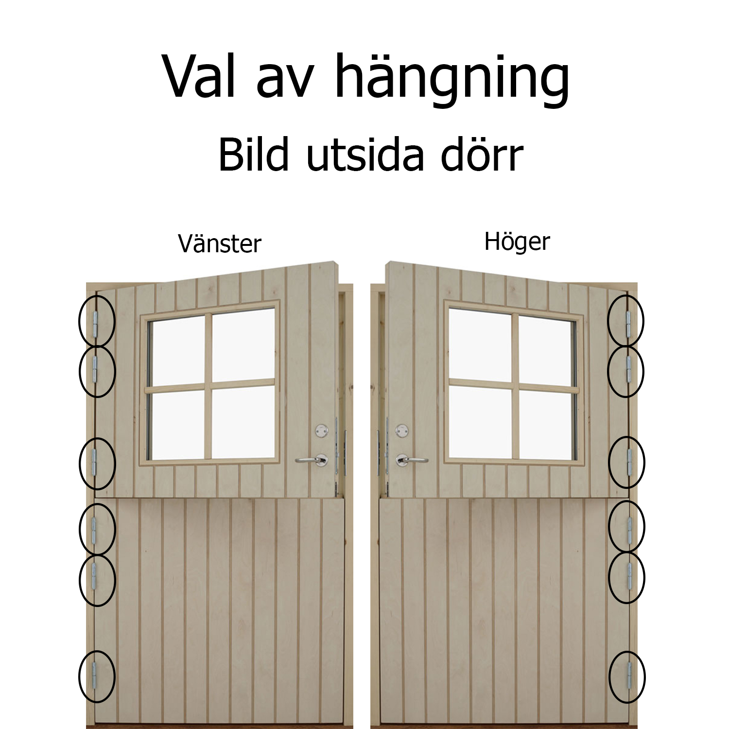 Halvdør F14 (boddør) - 2