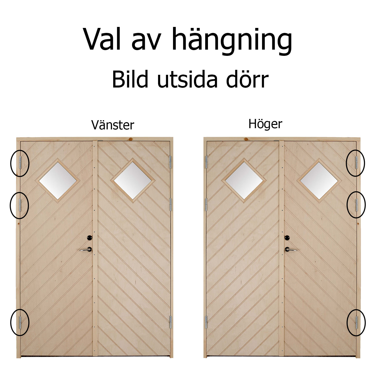 Tofløyet boddør F11 - 3