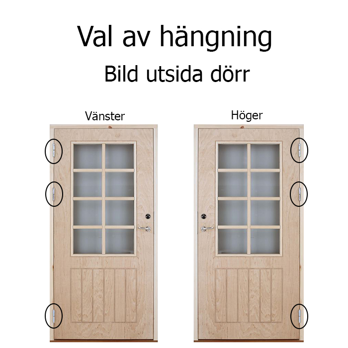 Förrådsdörr F24 - 3