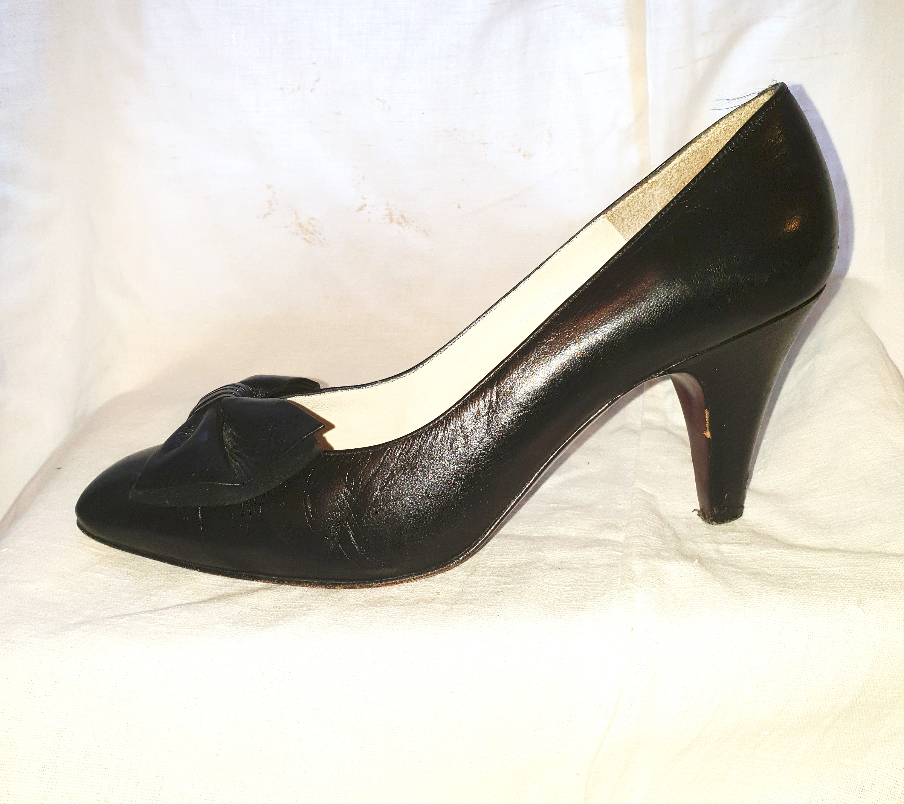 Bruno Magli pumps strl 36 1 2 Spader Madame Vintagebutik