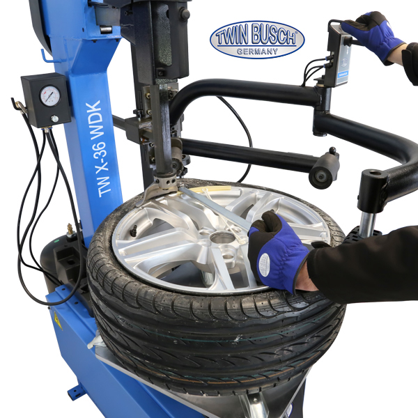 Däckmaskin Professionell Automatisk 2x hastighet WDK 400V (GRÅ) - 7