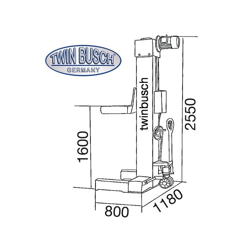 Lastbilslyft 45 t - 6