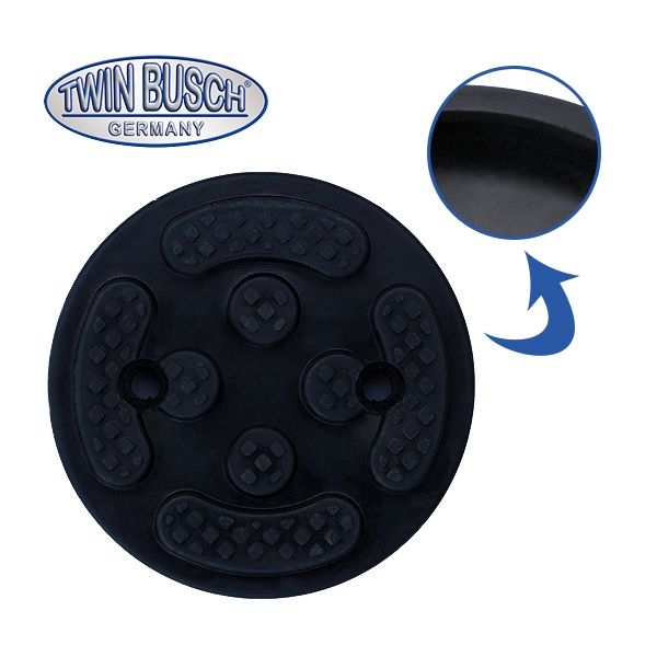 Lyftgummi för 2-pelarlyft, 12cm Diameter