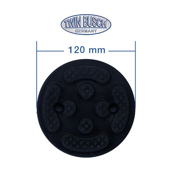 Lyftgummi för 2-pelarlyft, 12cm Diameter - 2
